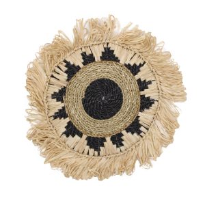 Set of Six Natural Wall Art Hangings - Kribo Collection