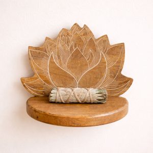 Lotus Flower Wall Shelf