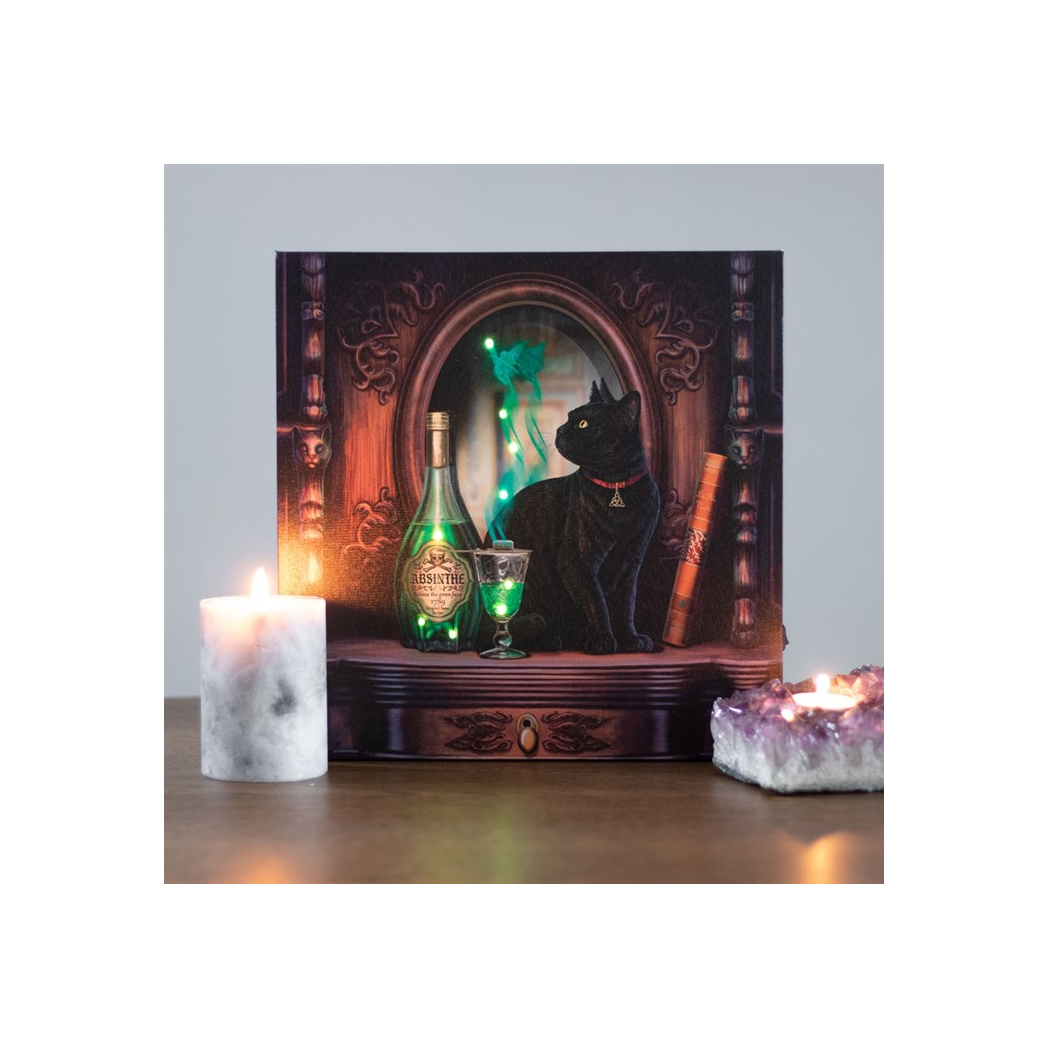 Absinthe Light Up Canvas Plaque by Lisa Parker - Image 5