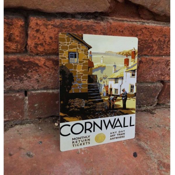 GWR metal wall sign