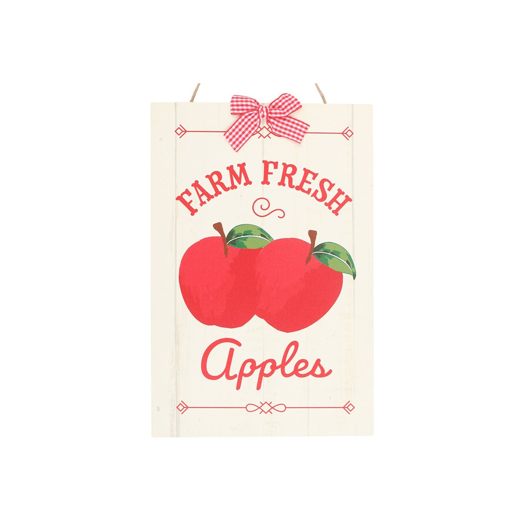 Farm Fresh Apples Hanging Sign 30cm x 20 cm - Image 3