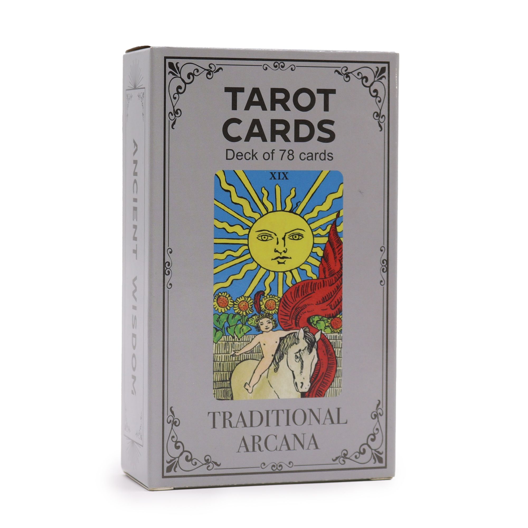 Decorative Tarot Cards with Guide Book - Traditional Arcana