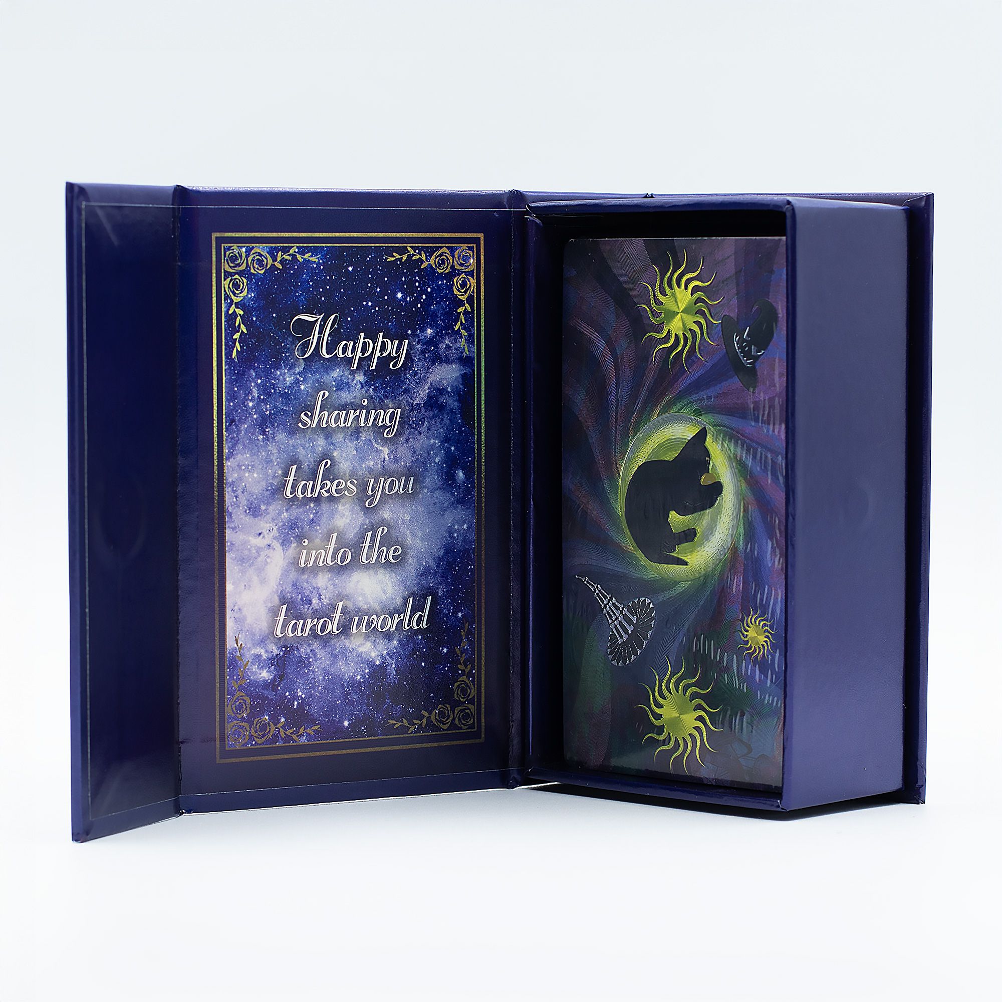 Decorative Purple Foil Tarot Card Set - Witch Tarot - with booklet - Image 2
