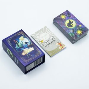Decorative Purple Foil Tarot Card Set - Witch Tarot - with booklet