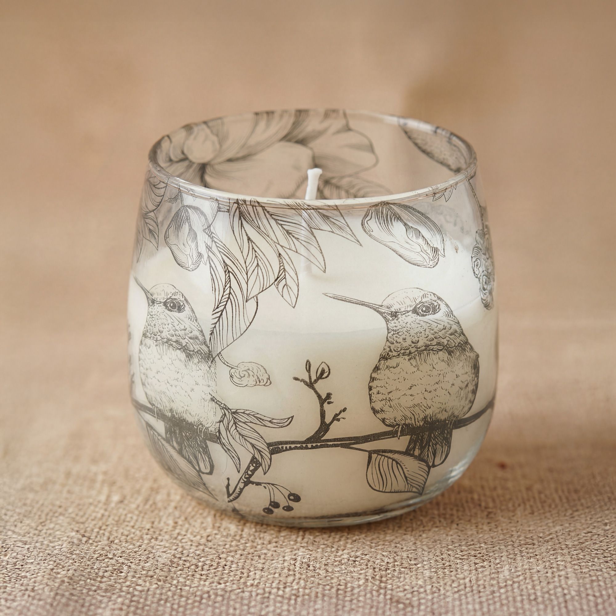 lovely Medium Glass Jar Candles - Drawn by Flame - Image 3