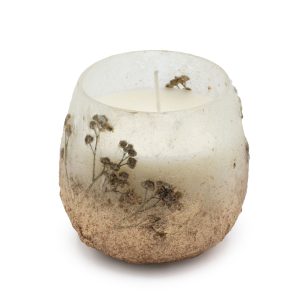 Lovely Small Glass Jar Candle - Wildlight Woods