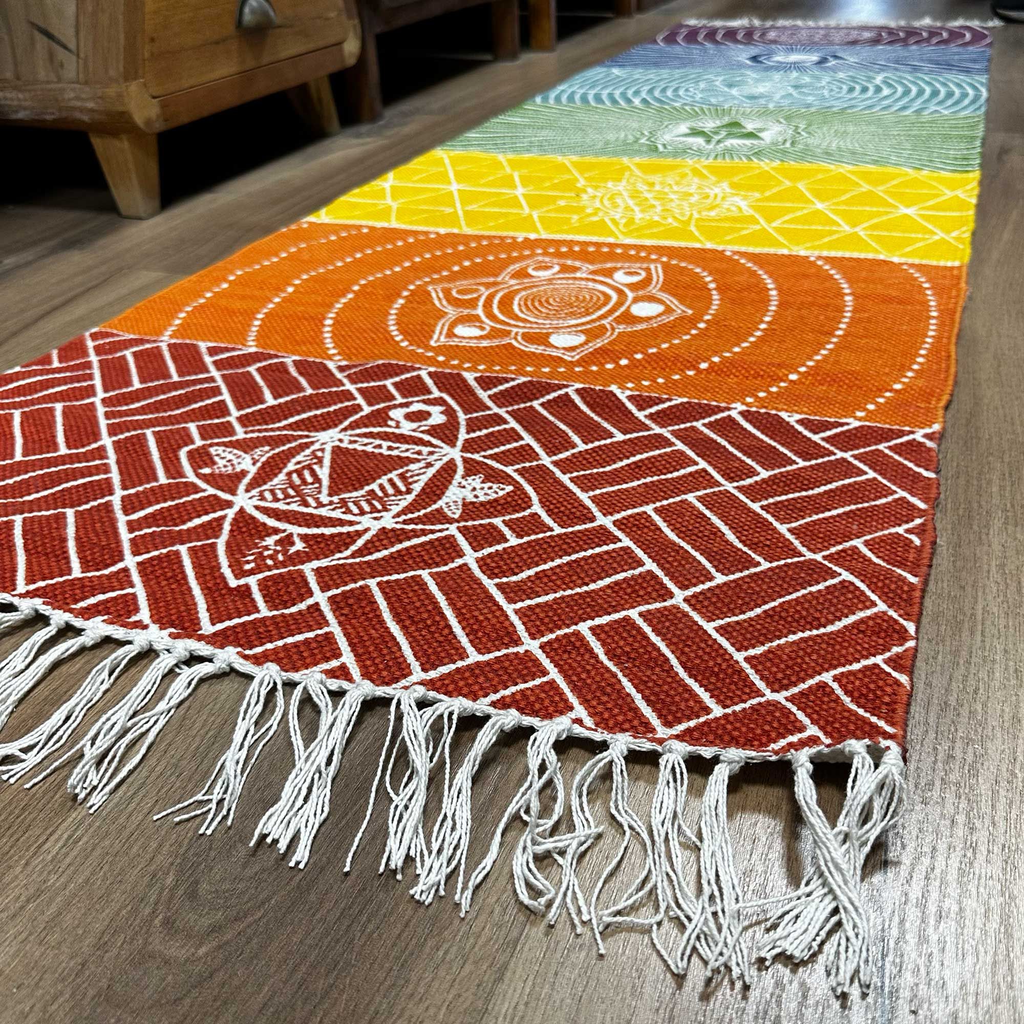 Decorative Yoga Rug Wall hanging- 60x200cm - 7 Chakras - Image 8