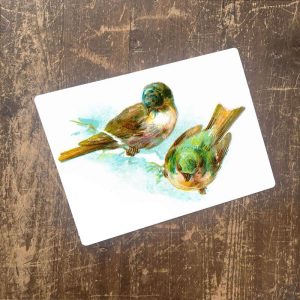 Birds Branch Botanical - metal wall sign, 11" x 16"
