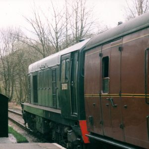 Class 20 Loco at Damens 1998, photo print, various sizes.