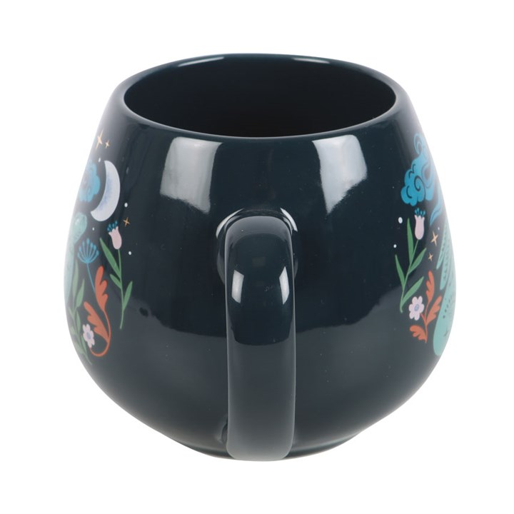 Midnight Hare Ceramic Rounded Mug - Image 3