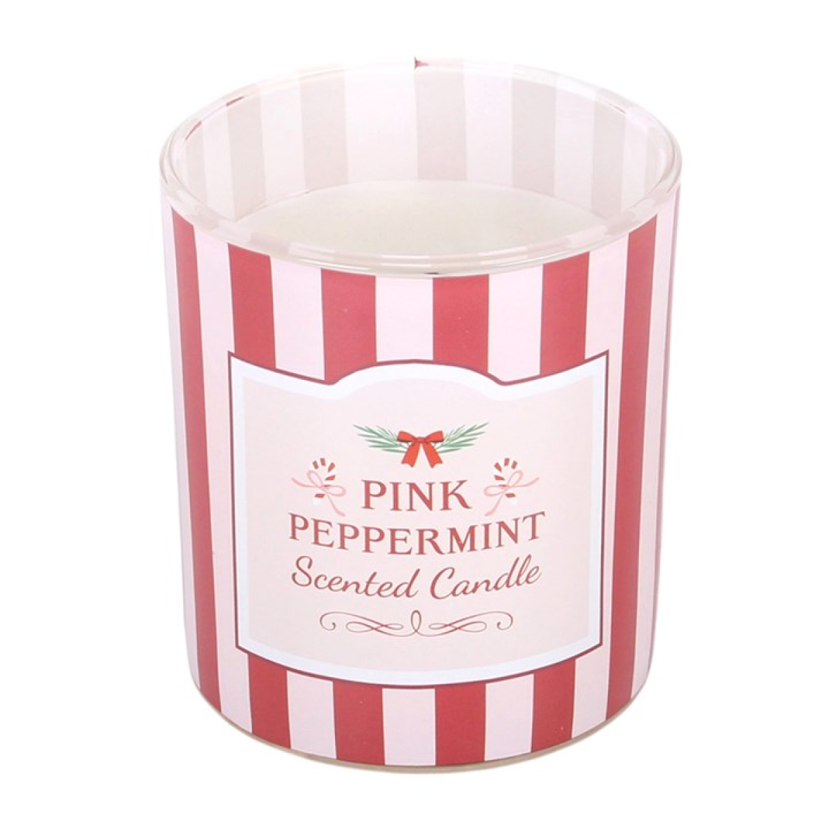 Pink Peppermint Scented Candle - Image 3