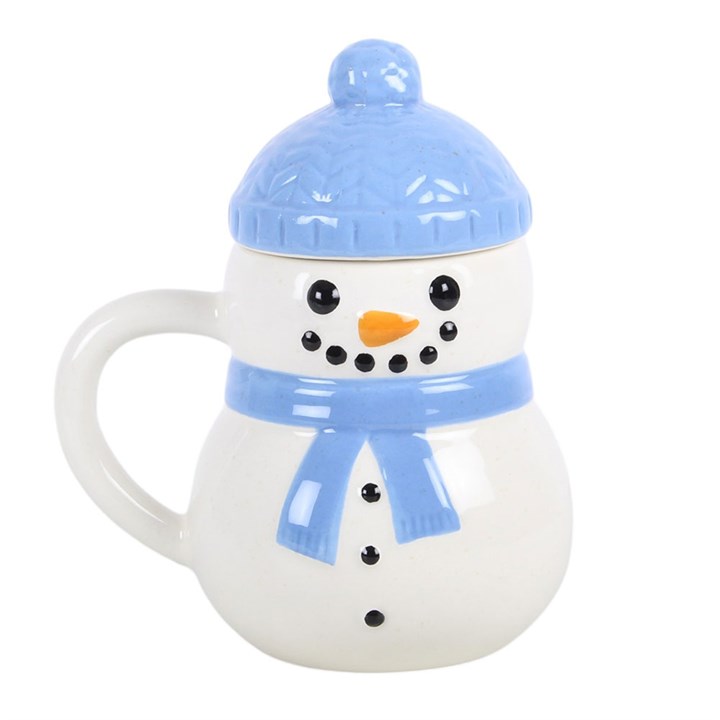 Fun Winter Snowman Lidded Mug - Image 2