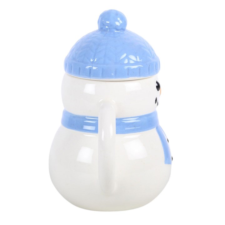 Fun Winter Snowman Lidded Mug - Image 4