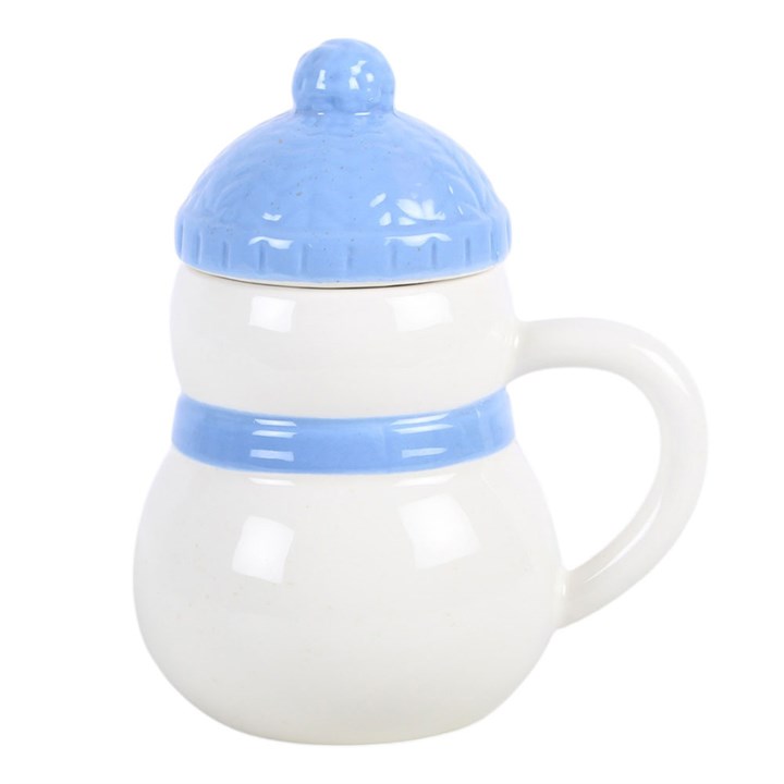 Fun Winter Snowman Lidded Mug - Image 5