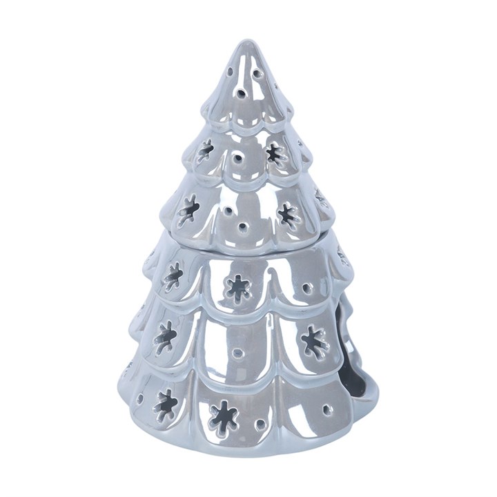 Silver Fir Tree Ceramic Oil Burner - Image 5