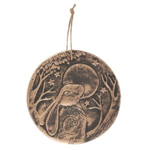 Lisa Parker Hare Terracotta Plaque