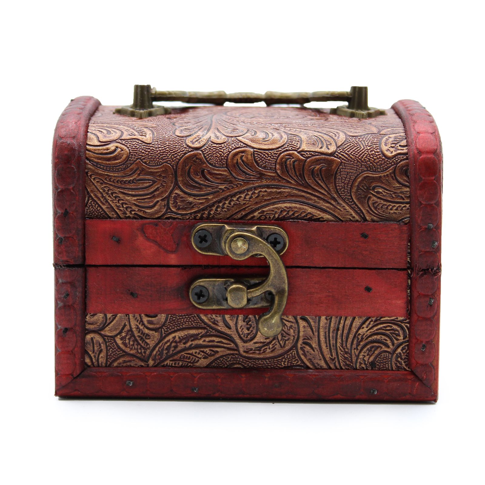 Decorative Colonial Boxes - Floral Embossed - Image 2