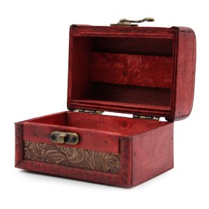 Decorative Colonial Boxes - Floral Embossed