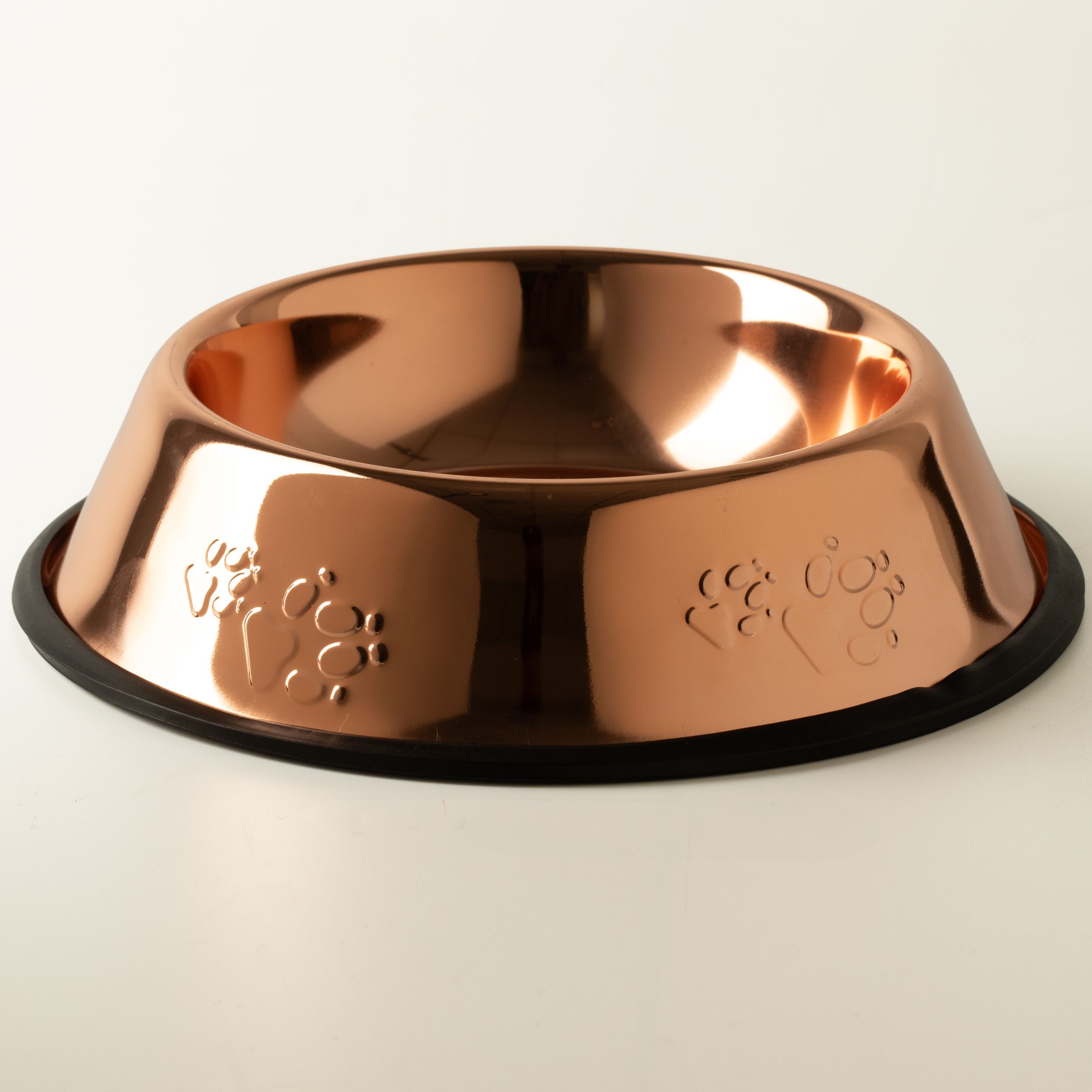 PAW Food Bowls - Single Copper Style - 22cm - Stainless Steel (304)