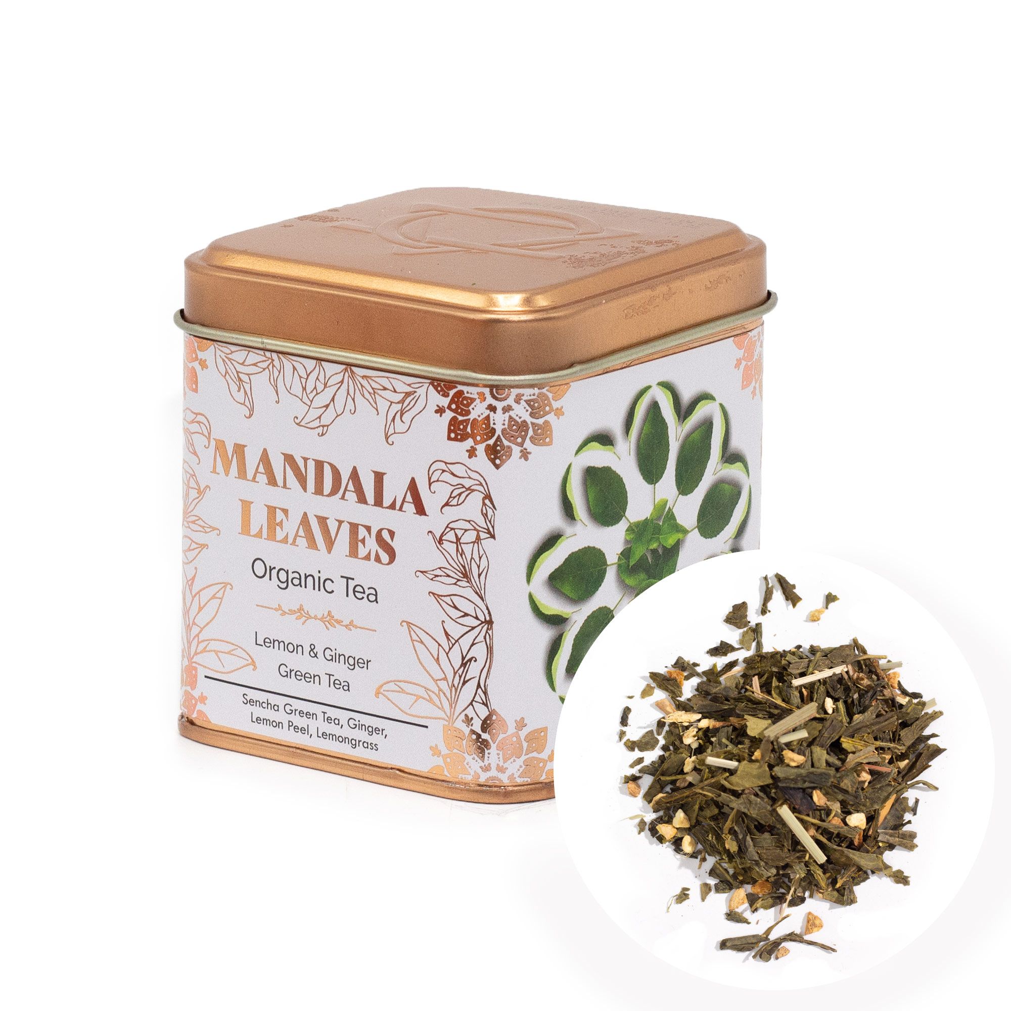 50g Classic Green Tea with Lemon and Ginger - Image 5