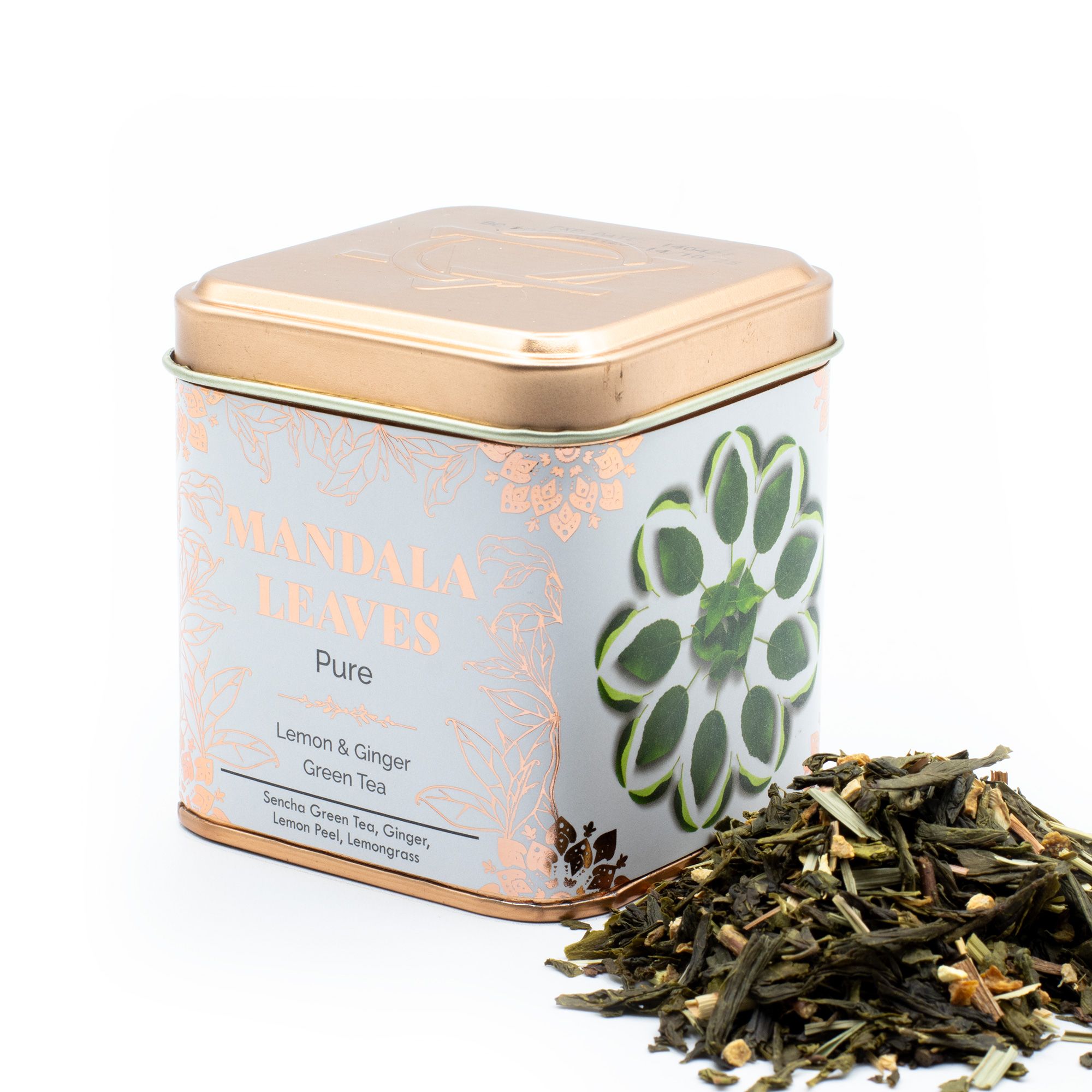 50g Classic Green Tea with Lemon and Ginger - Image 3
