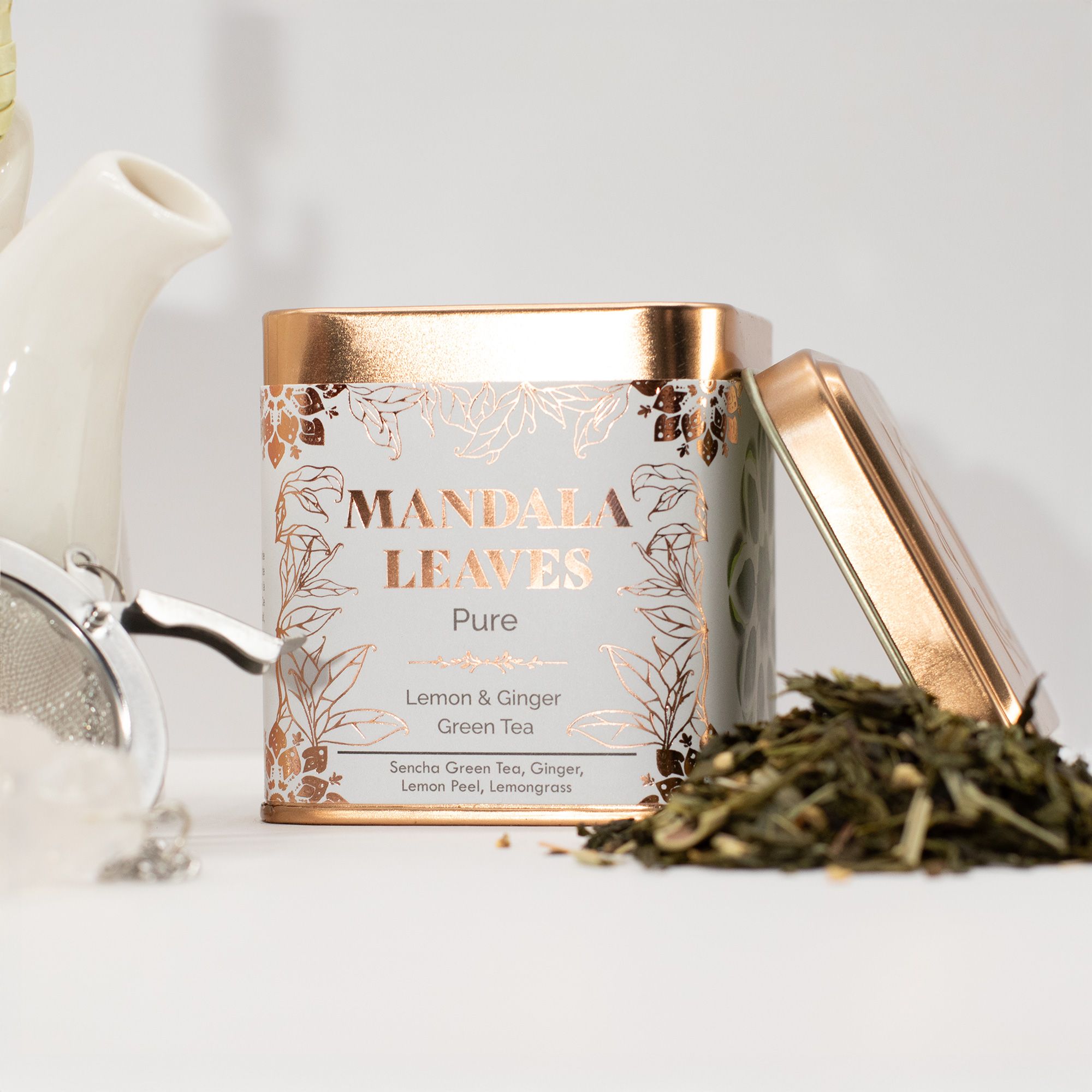 50g Classic Green Tea with Lemon and Ginger - Image 7