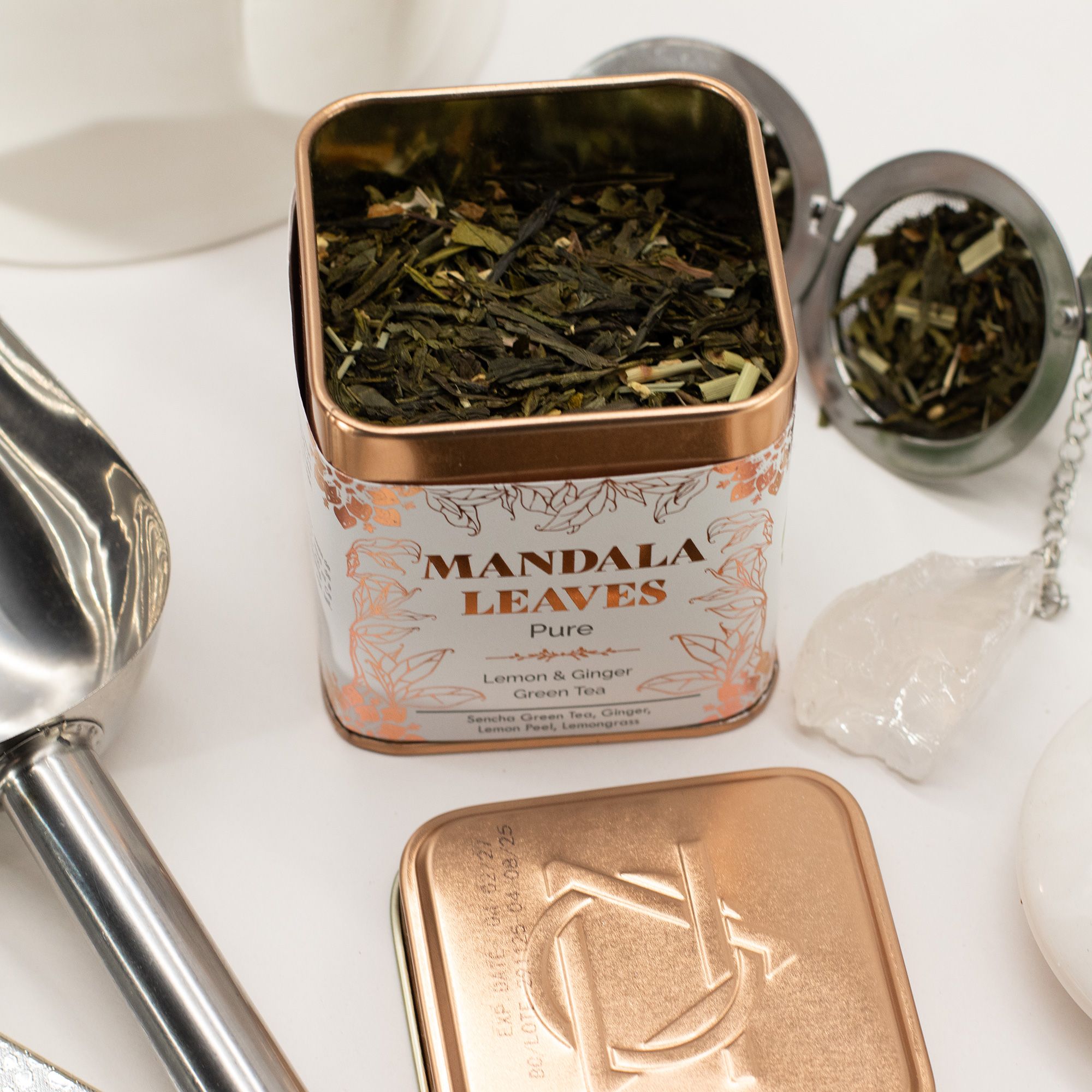 50g Classic Green Tea with Lemon and Ginger - Image 6