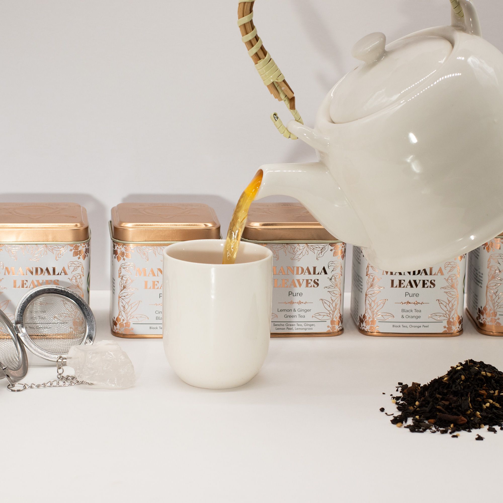 50g Classic Green Tea with Lemon and Ginger - Image 4