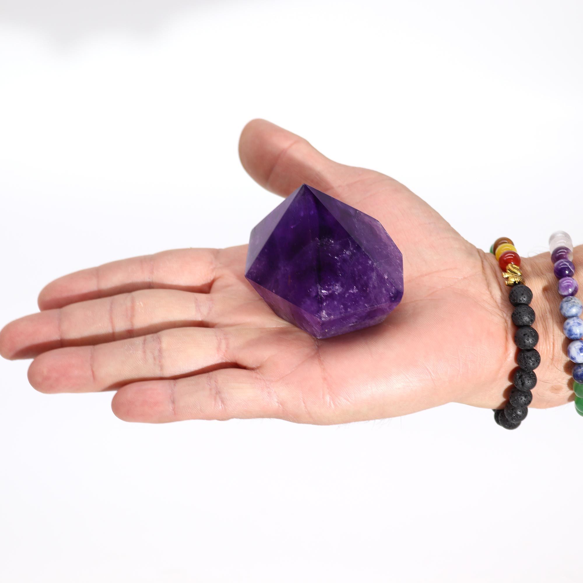 Medium Rich Colour Amethyst Points (approx 5.5-6.5cm) - Image 2
