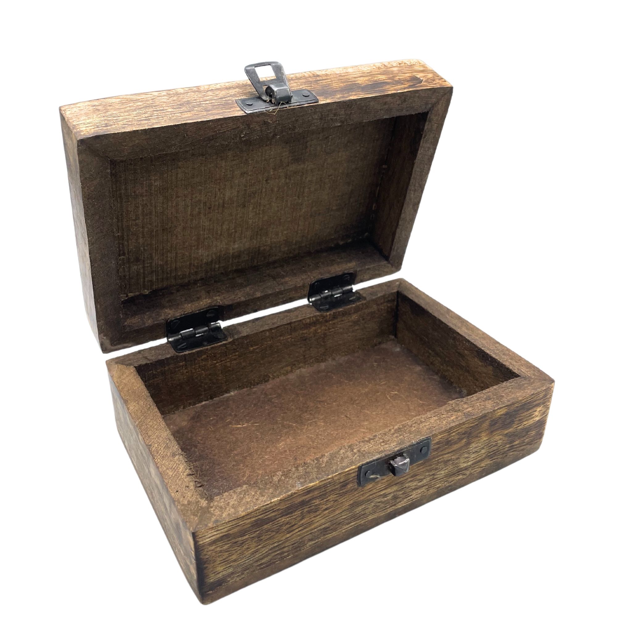 Medium Wooden Keepsake Box 15x10x6cm - Buddha - Image 2