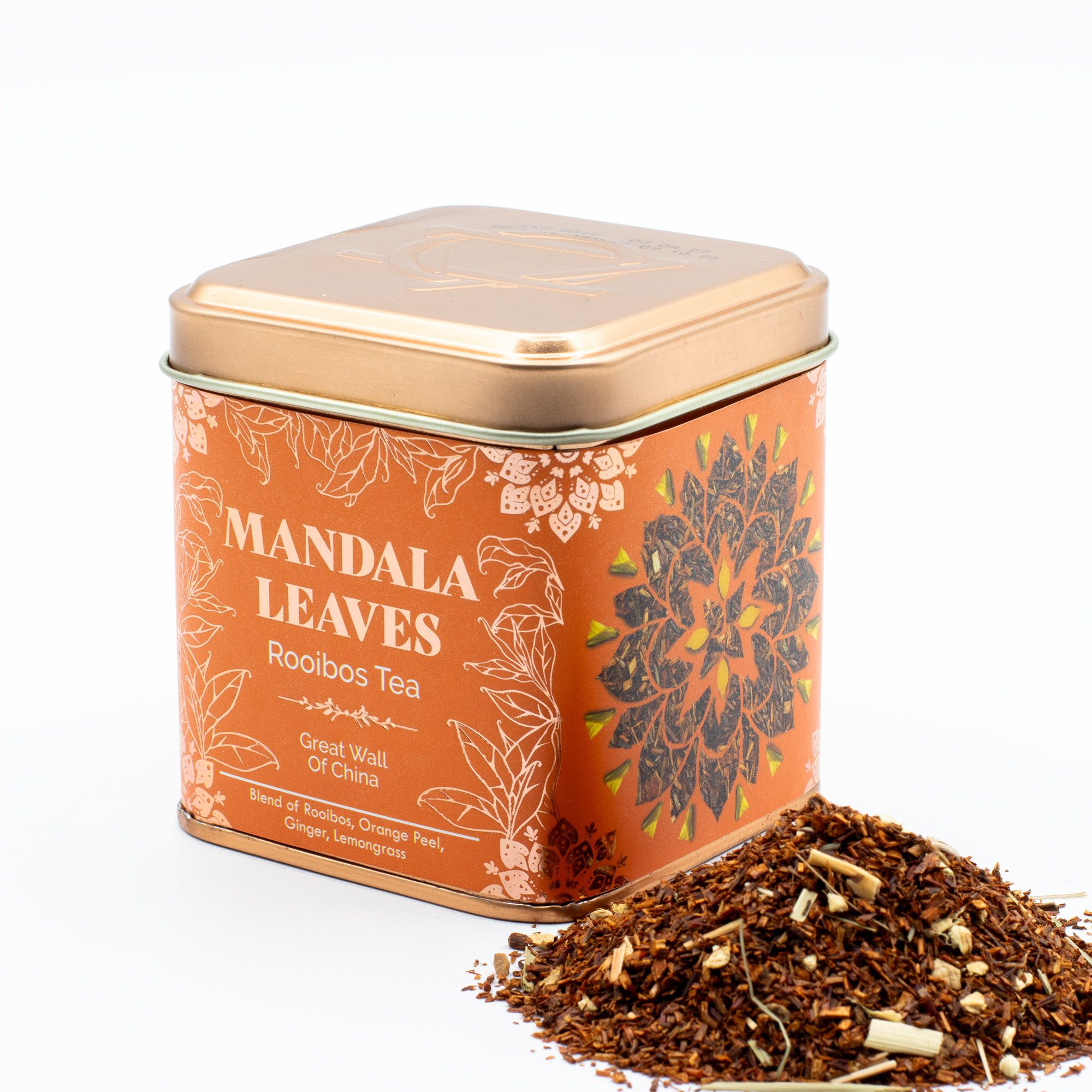 Decorative 50g Rooibos Eco Great Wall of China Tea in Tin - Image 8