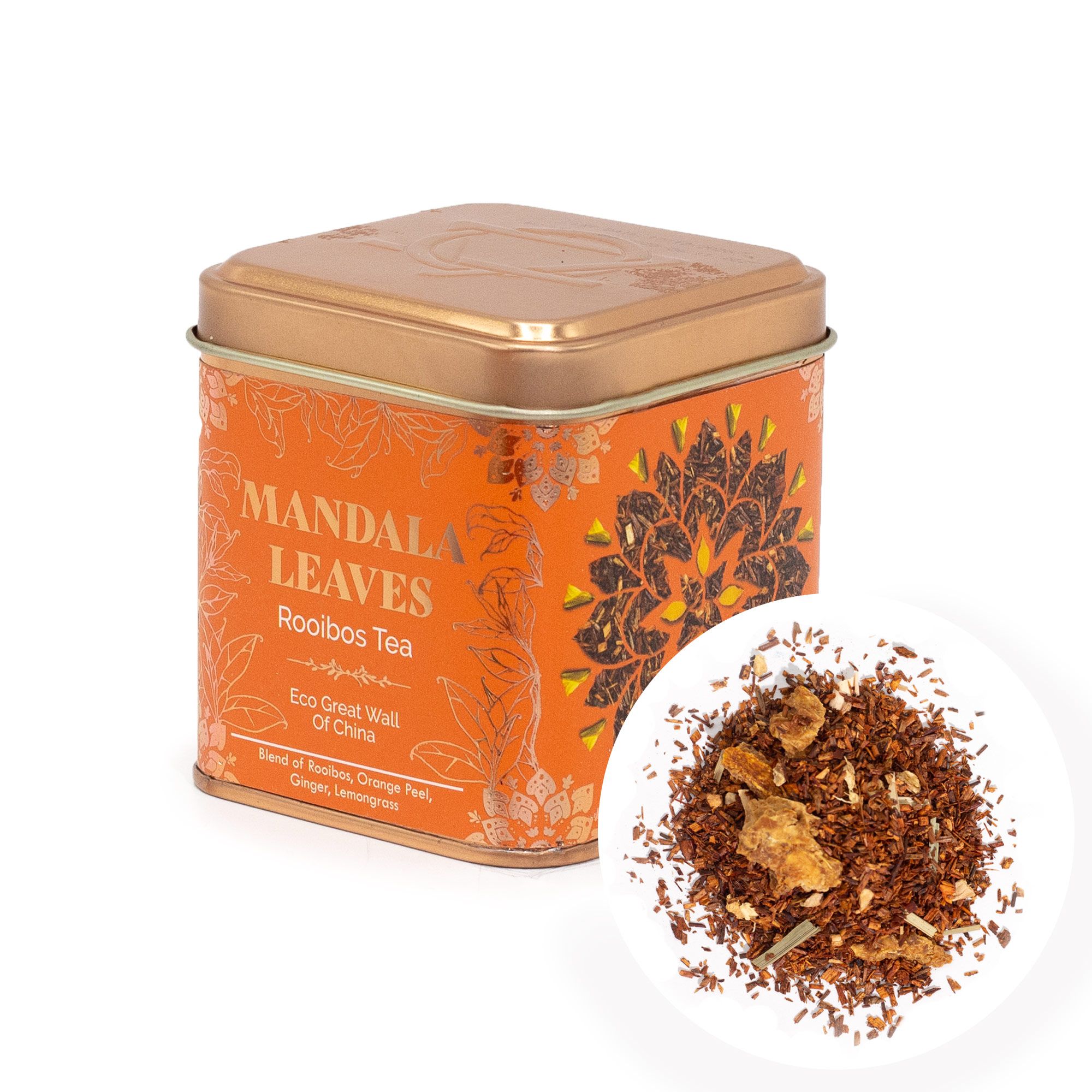 Decorative 50g Rooibos Eco Great Wall of China Tea in Tin - Image 9