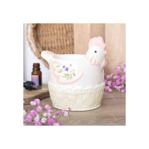 Ceramic Hen Shaped Oil Burner and Wax Warmer
