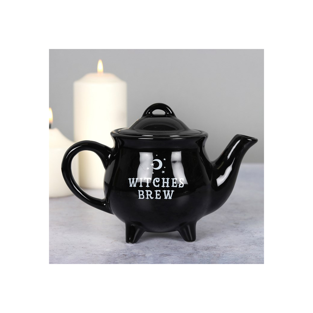 Collectable Witches Brew Black Ceramic Tea Pot - Image 5