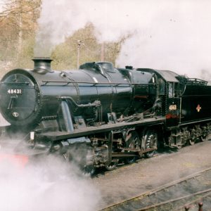 Steam Locomotive at Haworth 1998, photo print, various sizes.