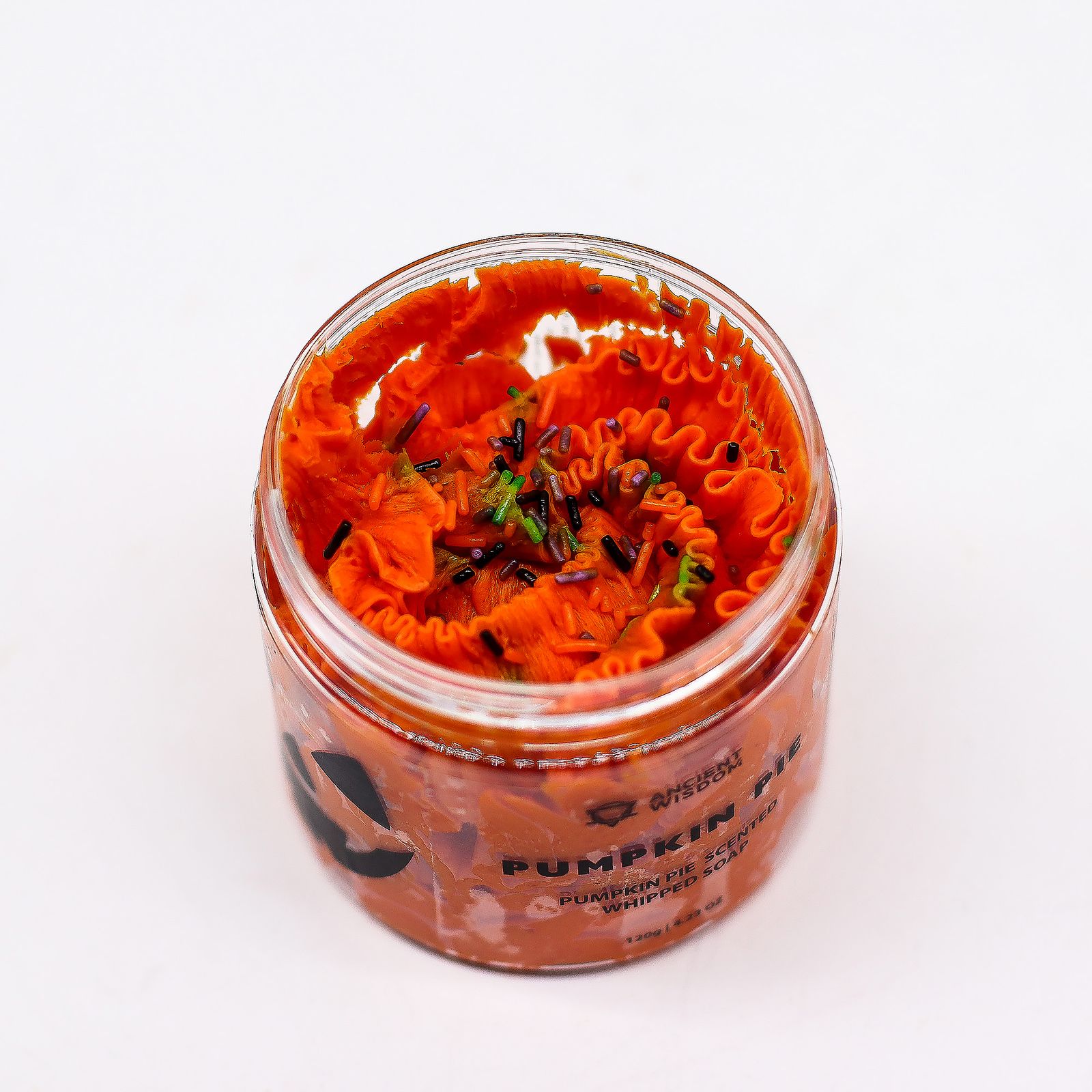 Pumpkin Pie Whipped Soap In a Jar 120g - Image 2