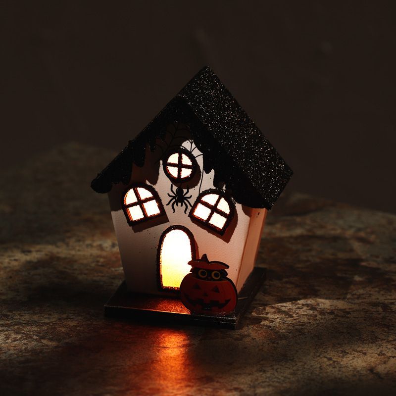 Spooky Spider House Halloween LED Decoration - Image 7