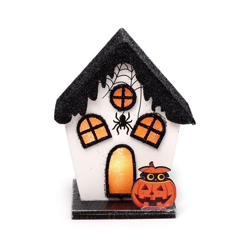 Spooky Spider House Halloween LED Decoration - Image 8